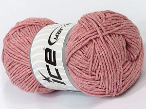 Natural Cotton Worsted Antique Pink