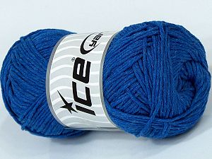 Natural Cotton Worsted Saxe Blue