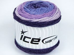 Cakes Wool Purple Shades