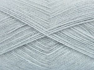 Mohair Pastel Açık Gri