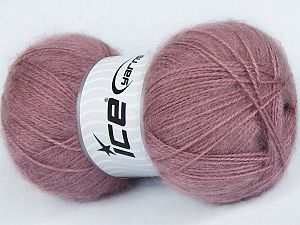 Mohair Pastel Antique Pink
