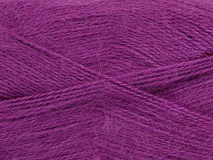 Mohair Pastel Koyu Orkide