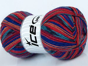 Elite Sock Turkuaz Kırmızı Gri Bakır