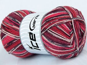 Elite Sock Kırmızı Pembe Gri Bordo Tonları