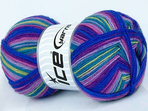 Elite Sock Turkuaz Mor Pembe Leylak Açık Yeşil