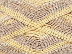 Super Cotton Sock Sarı Tonları Beige Shades
