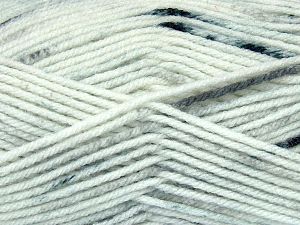 Sale Self-Striping Beyaz Gri Tonları