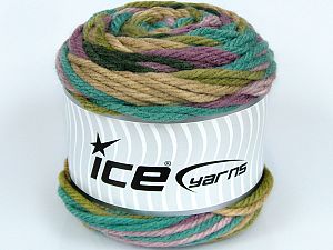 Sale Cakes Yarn Mor Tonları Yeşil Tonları