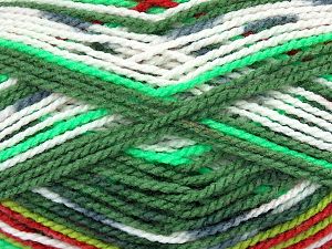 Sale Self-Striping Beyaz Gri Yeşil Tonları Koyu kırmızı