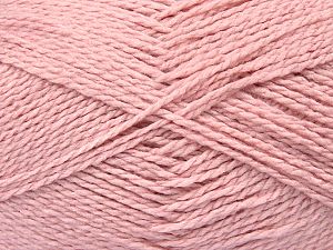 Düz İplilkler Açık Pembe