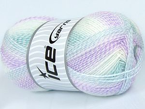 Sale Self-Striping Beyaz Turkuaz Leylak