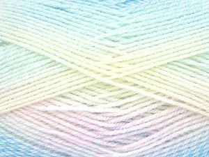Sale Self-Striping Beyaz Pembe Yeşil Mavi