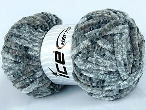 Chenille Tweed Beyaz Gri Tonları Bej