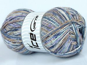 Sale Self-Striping Beyaz Leylak Tonları Deve Tüyü