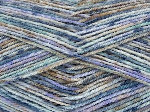 Sale Self-Striping Beyaz Leylak Tonları Deve Tüyü