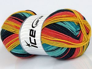 Smart Sock Turkuaz Somon Gri Altın