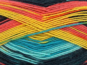 Smart Sock Turkuaz Somon Gri Altın
