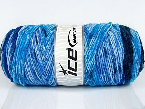 Sale Self-Striping Leylak Mavi Tonları
