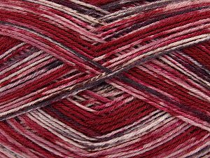 Multicolor Sock Kırmızı Tonları Maron
