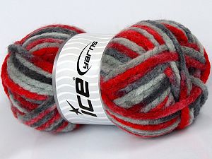 Sale Self-Striping Kırmızı Tonları Gri Tonları