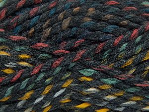 Sale Self-Striping Gökkuşağı Koyu Gri