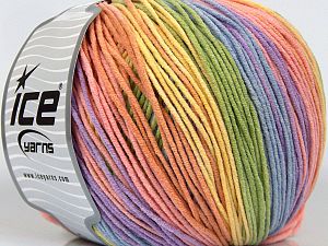 Sale Yazlık İplikler Pastel Gökkuşağı