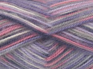 Sale Self-Striping Beyaz Pembe Leylak Tonları