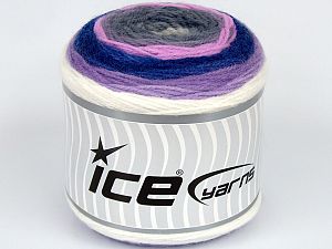 Sale Cakes Yarn Beyaz Pembe Leylak Gri Tonları Mavi