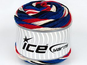 Sale Cakes Yarn Beyaz Kırmızı Mavi Siyah