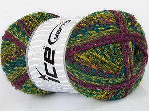 Sale Self-Striping Mor Yeşil Tonları