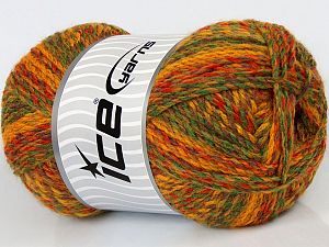 Sale Self-Striping Turuncu Yeşil Altın