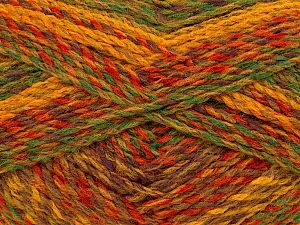 Sale Self-Striping Turuncu Yeşil Altın
