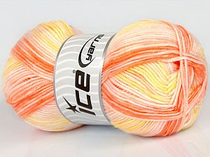 Sale Self-Striping Sarı Beyaz Turuncu