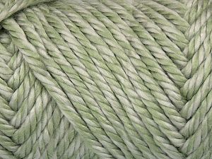 Sale Self-Striping Beyaz Açık Yeşil