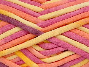 Tube Cotton Jumbo Color Sarı Somon Mor Pembe