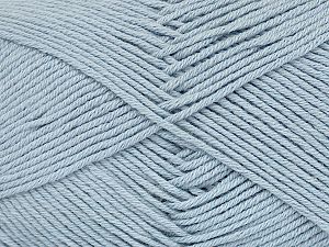 Pure Cotton Fine Açık Mavi