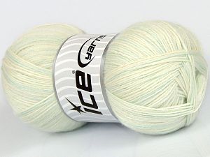 Sale Sock Yarn Beyaz Açık Yeşil Açık Mavi