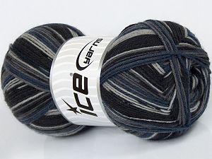 Multicolor Sock Gri Tonları Mavi Siyah