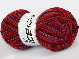 Multicolor Sock Fuşya Copper Shades