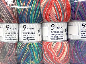 Sale Sock Yarn Çok renkli