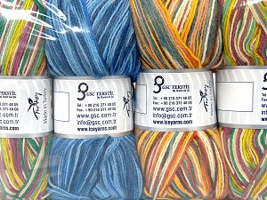 Sale Sock Yarn Çok renkli