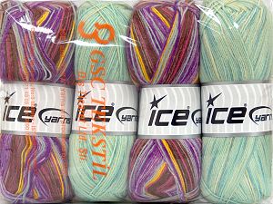 Sale Sock Yarn Çok renkli
