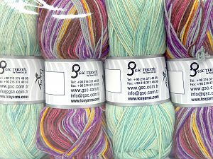 Sale Sock Yarn Çok renkli