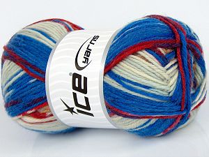 Sale Sock Yarn Water Green Kırmızı Tonları Deve Tüyü Mavi