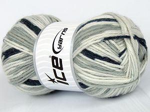 Sale Sock Yarn Gri Tonları Siyah