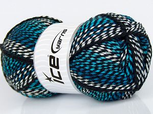 Sale Self-Striping Beyaz Mavi Tonları Siyah