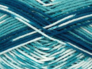 Sale Self-Striping Turkuaz Tonları