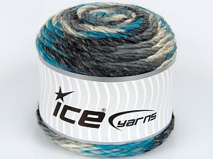 Sale Cakes Yarn Turkuaz Gri Krem Siyah