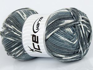 Sale Self-Striping Beyaz Gri Tonları