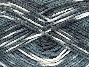 Sale Self-Striping Beyaz Gri Tonları